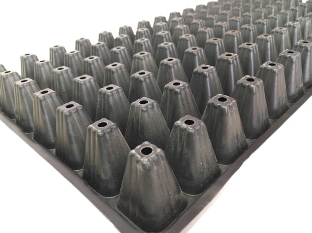 105 Cells Seedling Tray Seed Starter Nursery Propagation Tray (3 Trays)