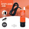 SEAFLO Water Submersible Pump 200 GPH Inline Water Pump Rv Boat Agriculture 12V Demand Fresh Sea and Water Portable Yachts Caravan RVs Pressure Washing YS