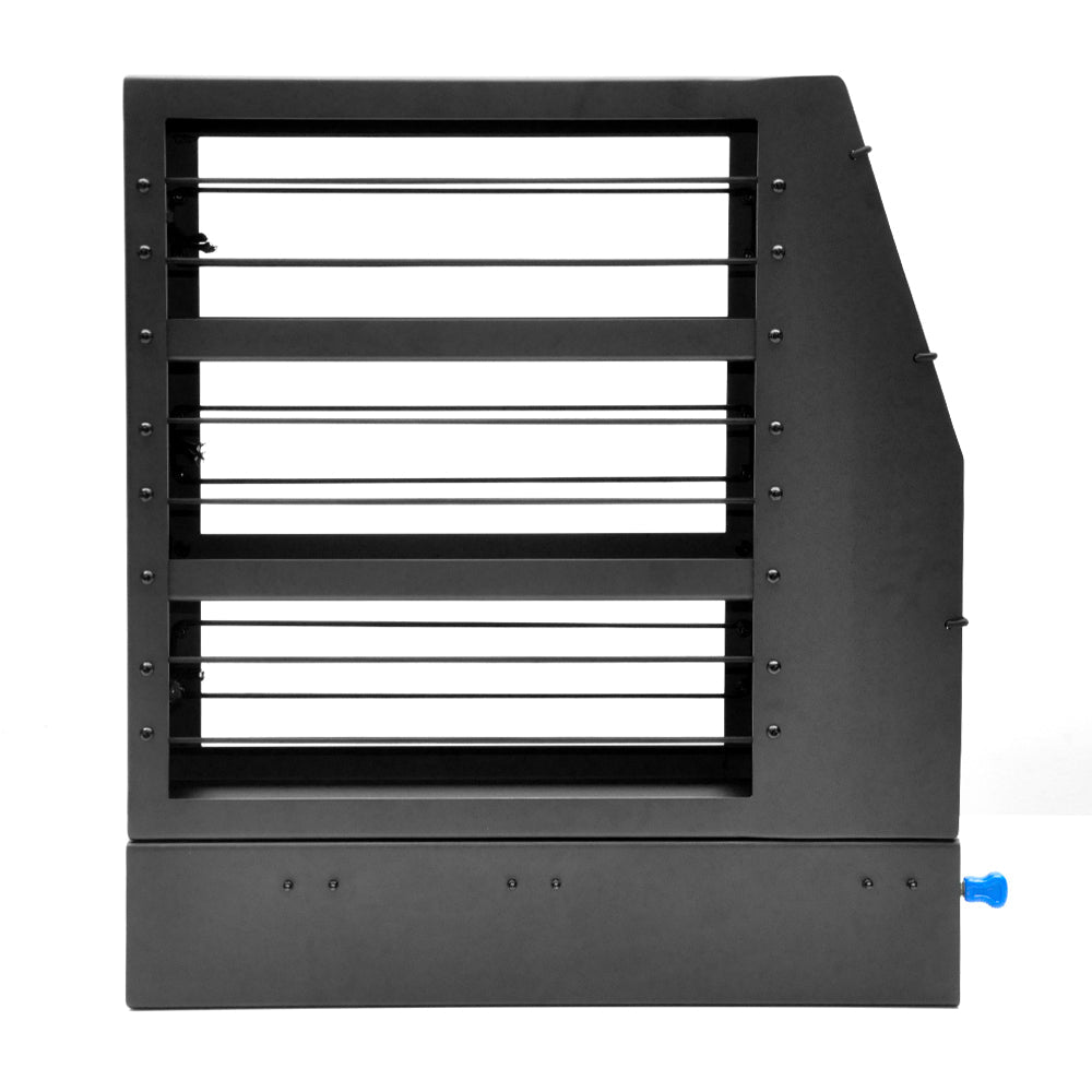 Alpen Outdoor 200mm Aluminium Canopy Pantry Slideout Pullout Vehicle Organiser Pantry with Holder for Camper 4WD Van Ute Toolbox Outdoor Easy Access YS