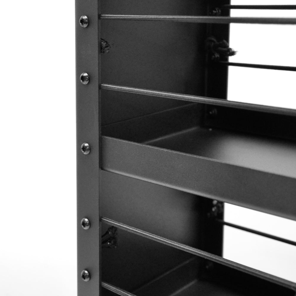 Alpen Outdoor 200mm Aluminium Canopy Pantry Slideout Pullout Vehicle Organiser Pantry with Holder for Camper 4WD Van Ute Toolbox Outdoor Easy Access YS