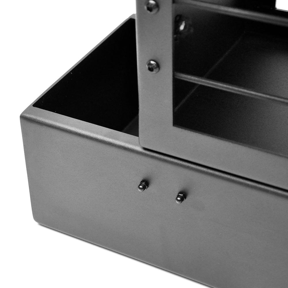 Alpen Outdoor 200mm Aluminium Canopy Pantry Slideout Pullout Vehicle Organiser Pantry with Holder for Camper 4WD Van Ute Toolbox Outdoor Easy Access YS