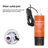 SEAFLO Water Submersible Pump 200 GPH Inline Water Pump Rv Boat Agriculture 12V Demand Fresh Sea and Water Portable Yachts Caravan RVs Pressure Washing YS