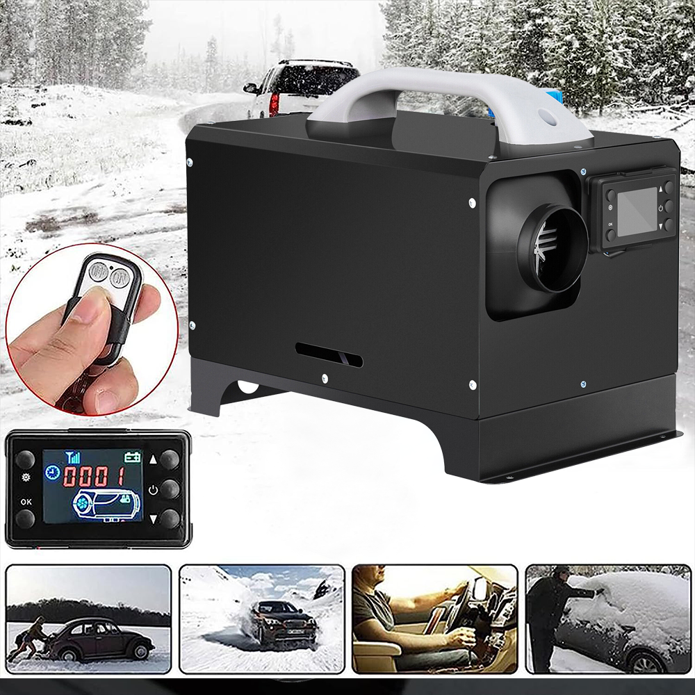 Diesel Air Heater 12V 8KW Tank Portable Heater Thermostat With Remote Control and LCD Display for Car Truck Boat RV Campers Caravan Motorhome YS