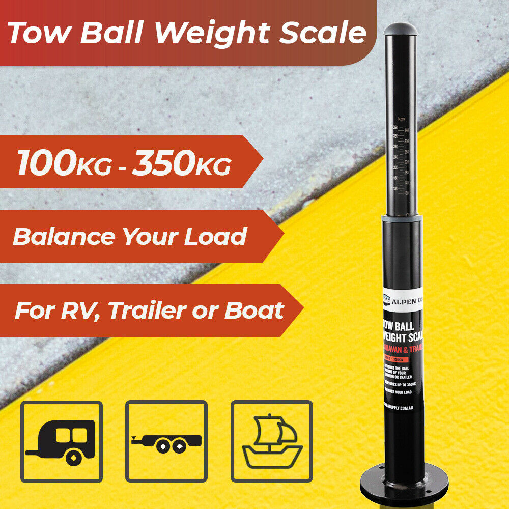 Towbar Ball Weight Scale Weight Check Gauge 100kg-350kg YS