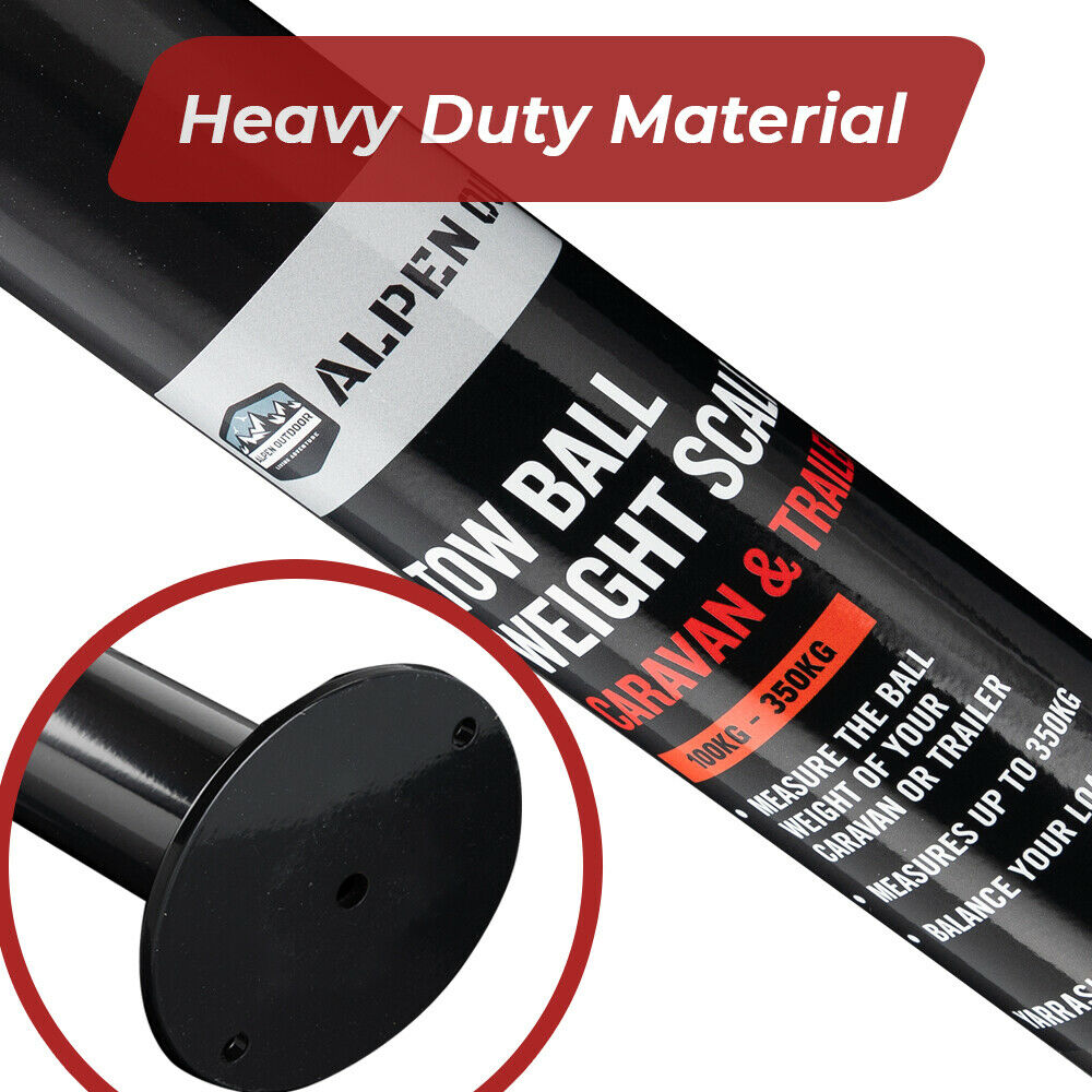 Towbar Ball Weight Scale Weight Check Gauge 100kg-350kg YS