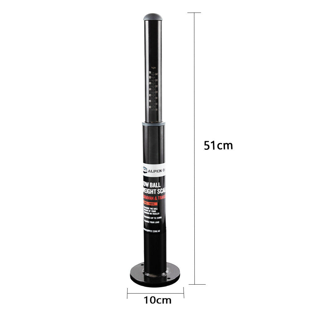 Towbar Ball Weight Scale Weight Check Gauge 100kg-350kg YS