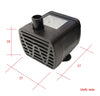 5V Submersible Water Circulation Pump Hydroponics Aquarium Pond (DC200/5V USB)