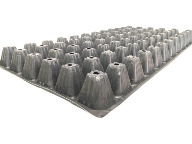 72 Cells Seedling Tray Seed Starter Nursery Propagation Tray (3 Trays)