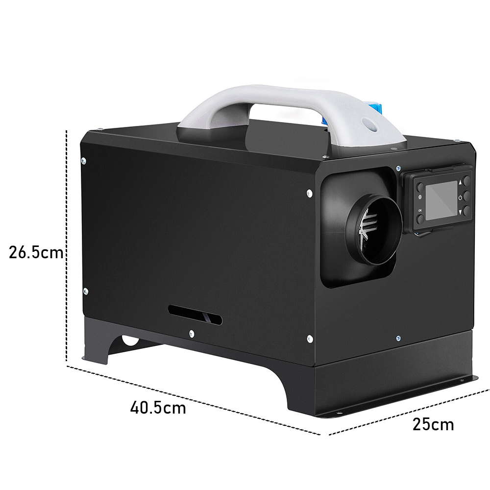 Diesel Air Heater 12V 8KW Tank Portable Heater Thermostat With Remote Control and LCD Display for Car Truck Boat RV Campers Caravan Motorhome YS