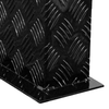 Heater Diesel Heater Fuel Tank Protector Cover Drawbar Mount 2mm Aluminium Double Side 10/15L L/R Black YS