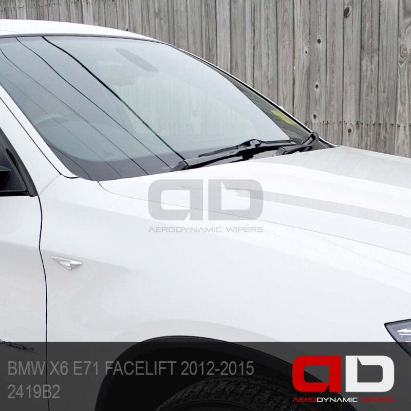 Wipers BMW X6 E71 Facelift 2012-2015 Twin Pack 2419B2A ADwipers