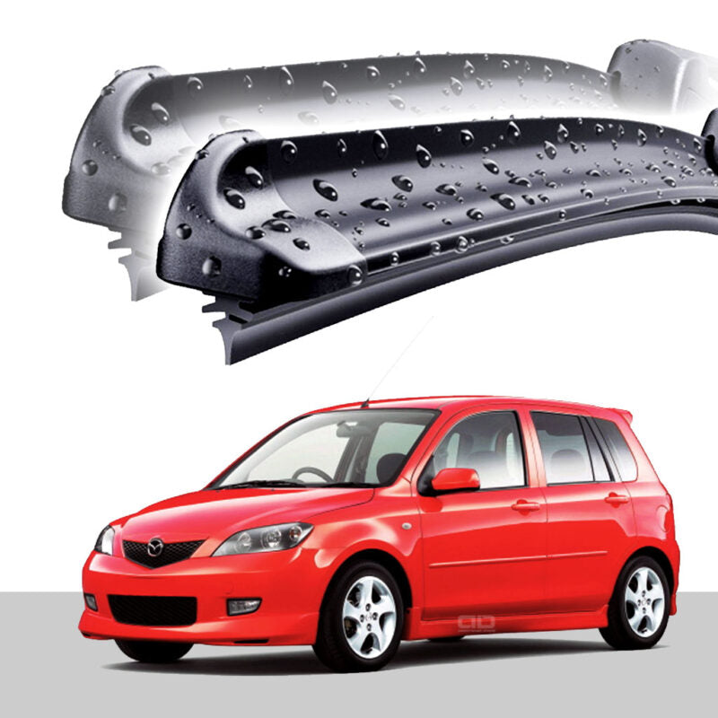 MAZDA 2 DY Wiper Blades 2002-2006
