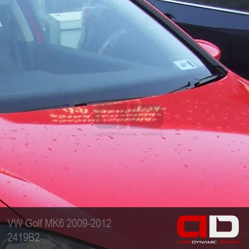 Windscreen Wipers For VW Golf MK6 Hatchback 2009-2012 Twin Pack Wiper Blades 2419B2A-11S8