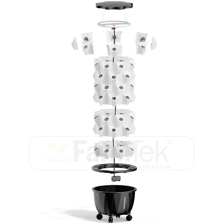 Farmtek Hydroponic Tower System Kit Vertical Farming Aeroponic Tower (HT864)