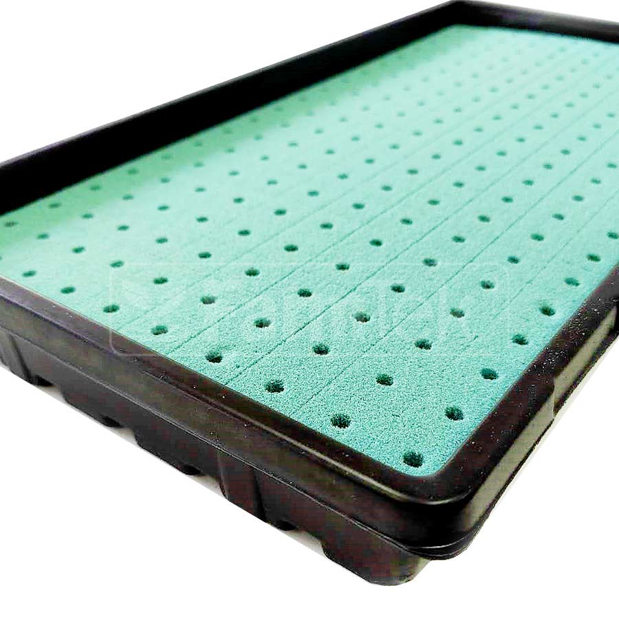 Farmtek AquaCube Seedling Plug 36x36x40mm Germination Starter Cubes (15,680 cubes/16 Boxes/Pallet @ $0.078/cube)