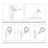 awning center support cradle bracket