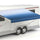 Replacement Awning Vinyl Fabric Kit suit 10ft Roll-Out Awning 7ft Projection (9'2"x7' Blue White Gradient 7-10-BU-FD) BOXED