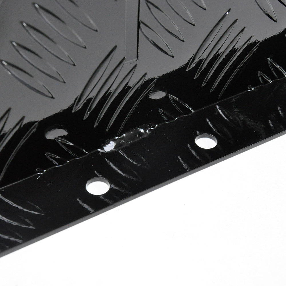 Heater Diesel Heater Fuel Tank Protector Cover Drawbar Mount 2mm Aluminium Double Side 10/15L L/R Black YS