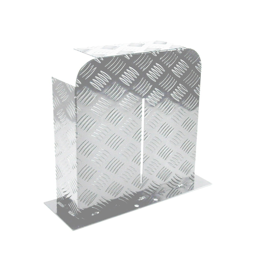 Heater Diesel Fuel Tank Protector Cover 2mm Aluminium Double Side 10L 15L L/R Silver YS