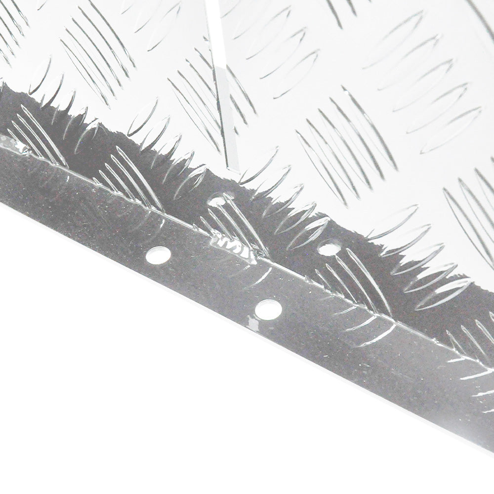 Heater Diesel Tank Protector Cover Drawbar Mount 2mm Aluminium Suit 10L 15L Fuel Tank (RIGHT) Silver YS