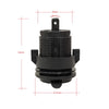 Cigarette Lighter Socket Dimensions