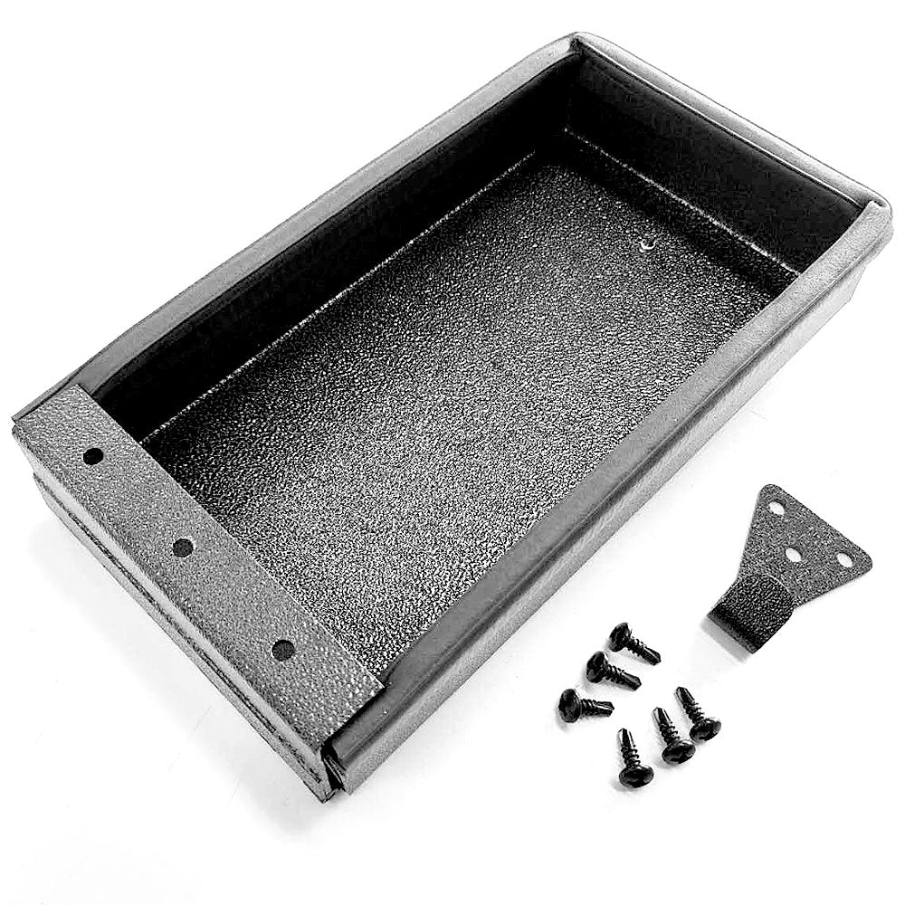 Cowl Cover Truma Hammertone Black 27x15x4cm Aluminum Checker Plate (CP) [RV Direct]