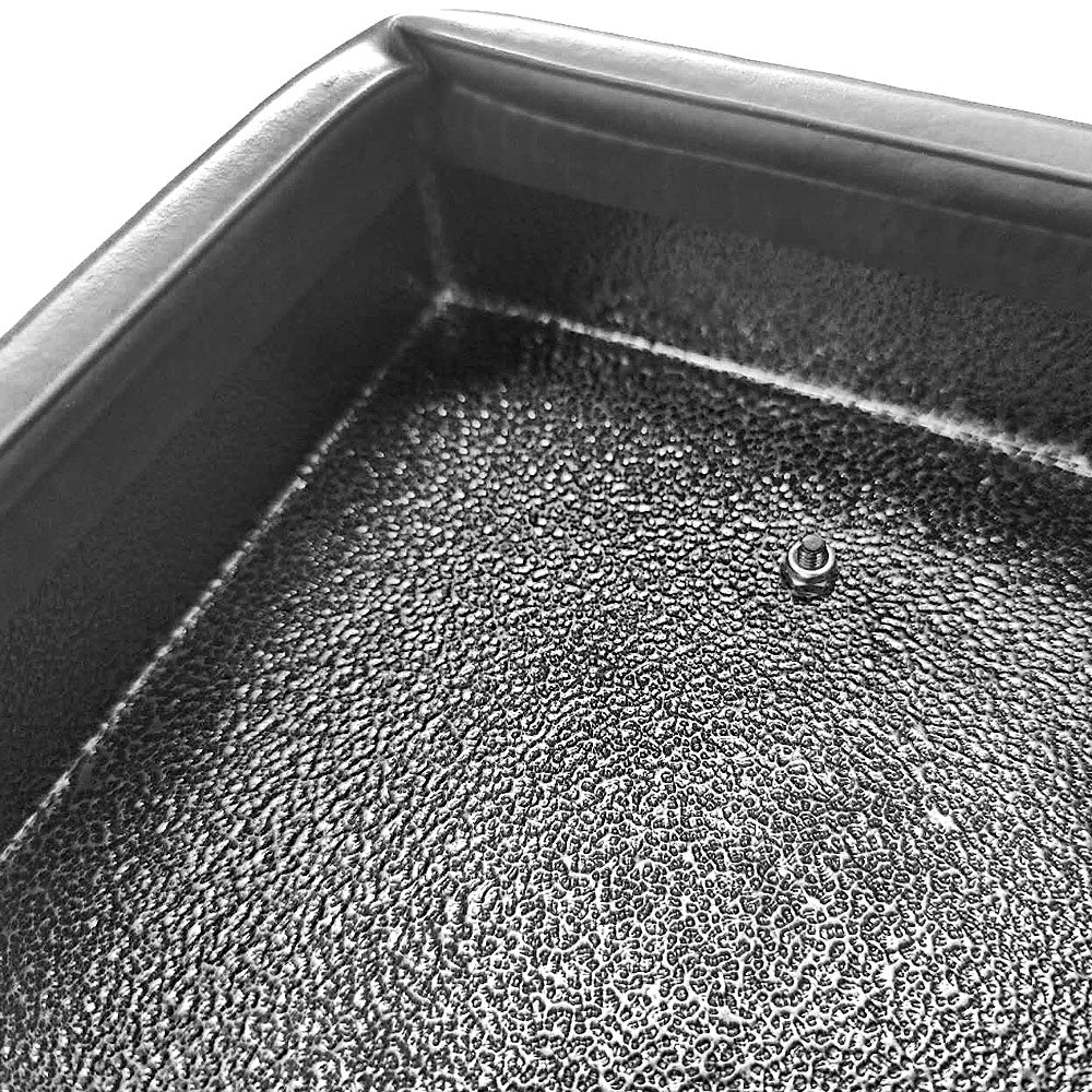 Cowl Cover For Truma Aluminum Flat Plate 2mm Hammertone Black 27x15x4cm (FP)