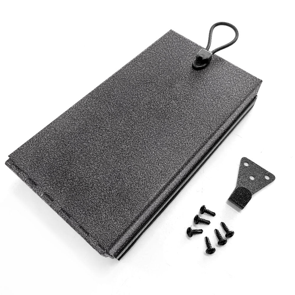 Cowl Cover For Truma Aluminum Flat Plate 2mm Hammertone Black 27x15x4cm (FP)