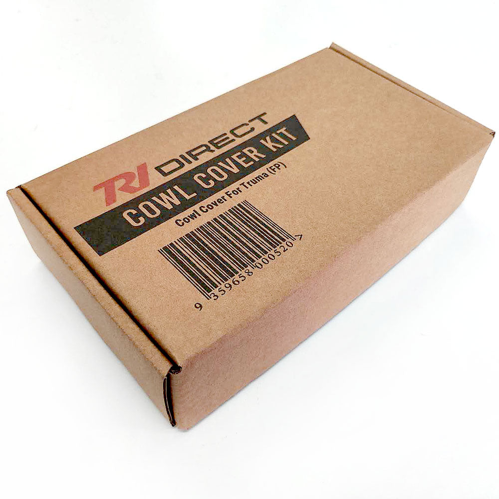 Cowl Cover For Truma Aluminum Flat Plate 2mm Hammertone Black 27x15x4cm (FP)