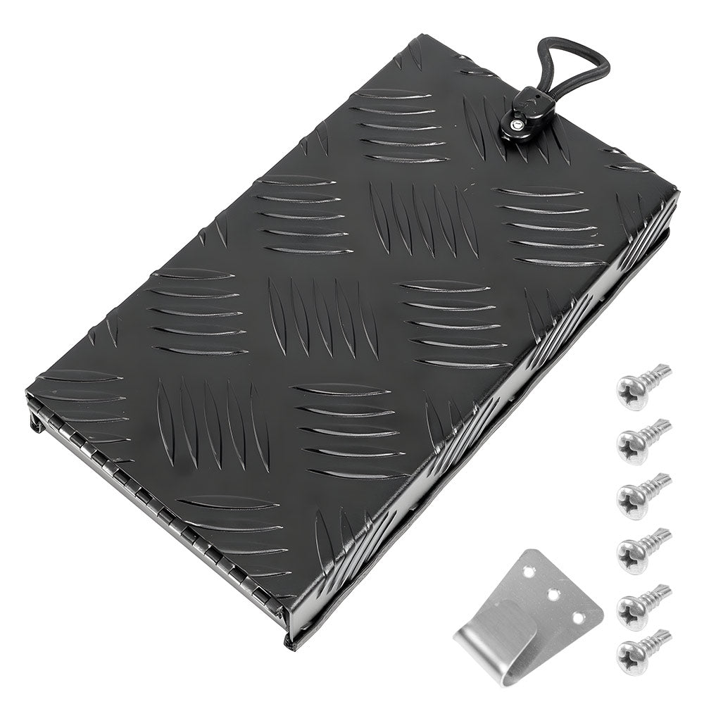 Truma Cowl Cover Black Universal Powder-Coated Aluminum External Flue Vent Spraying Console Replacement Part Fits Truma Water Heater 27x15x4cm YS