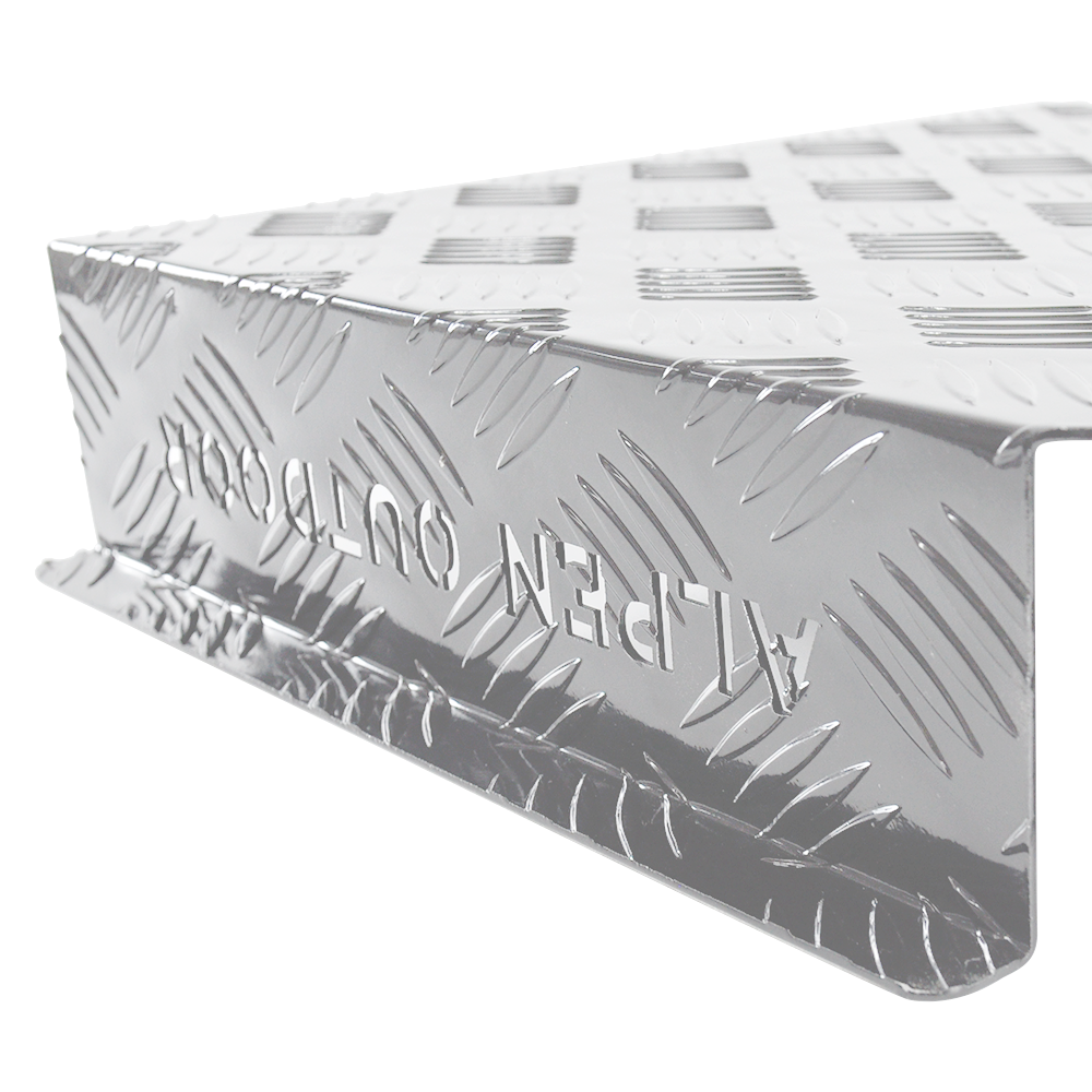 Heater Diesel Fuel Tank Protector Cover 2mm Aluminium Double Side 10L 15L L/R Silver YS