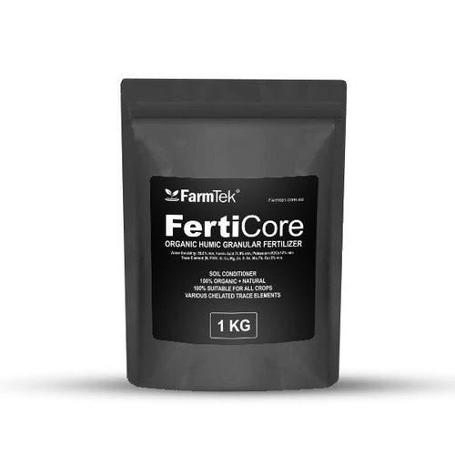 FertiCore™ Effective Humic Acid (60-70%) Potassium Granule 4-6mm + Fulvic Acid (5-10%) 1Kg