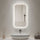 Bathroom Mirror with LED light, 3 Color Temperatures Adjustable, Defog 600x800 Smart Mirror (HM1037) - HOMALL