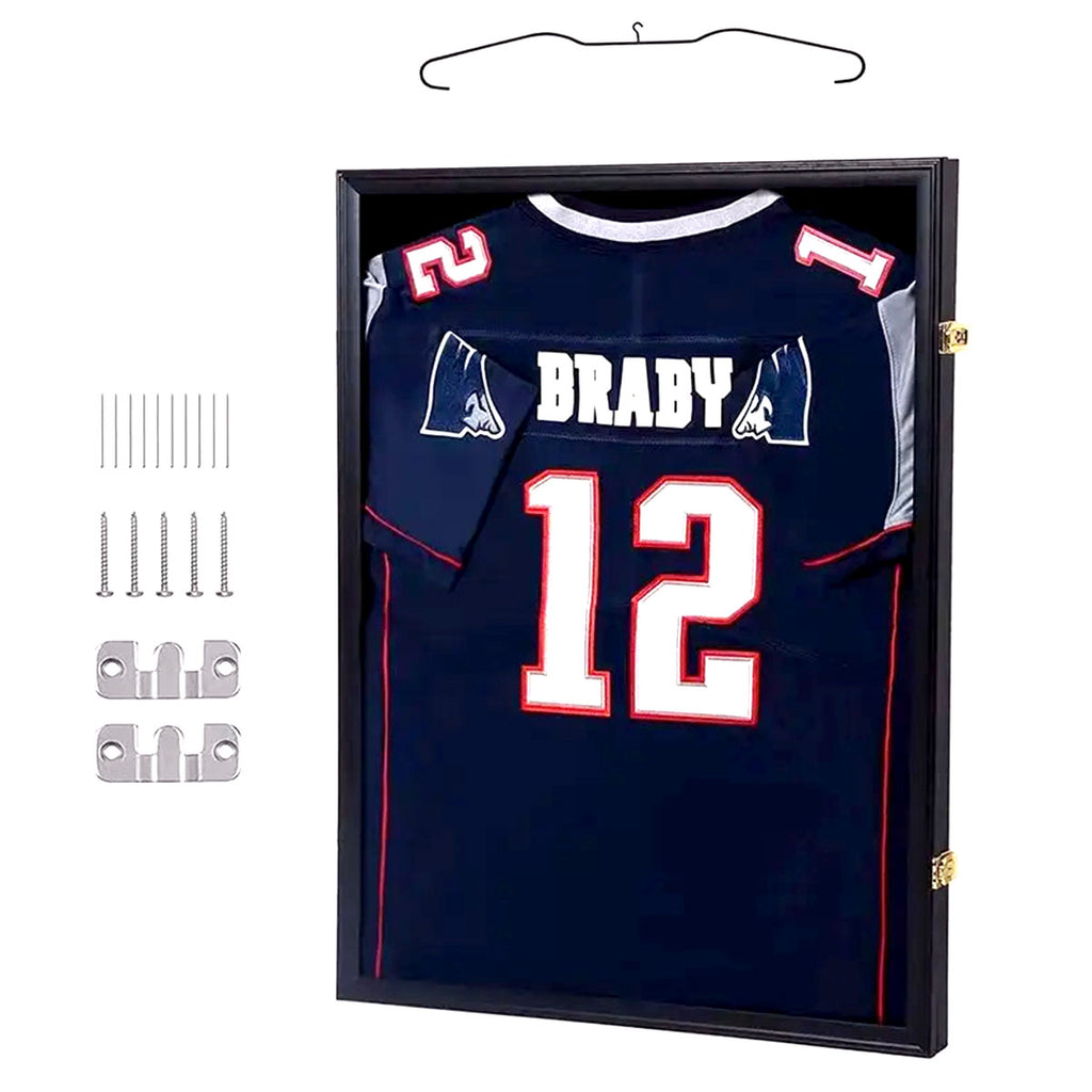 Homall Sport Jersey Frame Display Frame 80x60cm – Black Modern Square Profile
