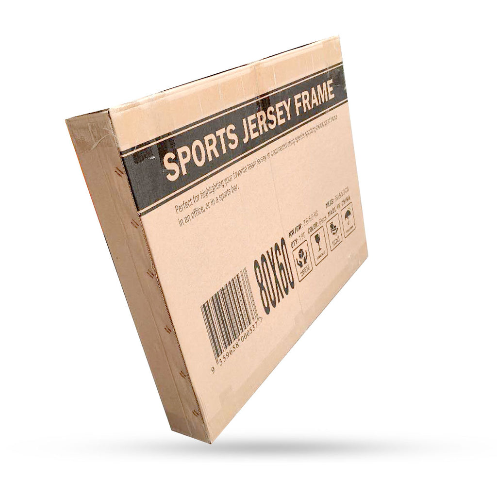 Homall Sport Jersey Frame Display Frame 80x60cm – Black Modern Square Profile