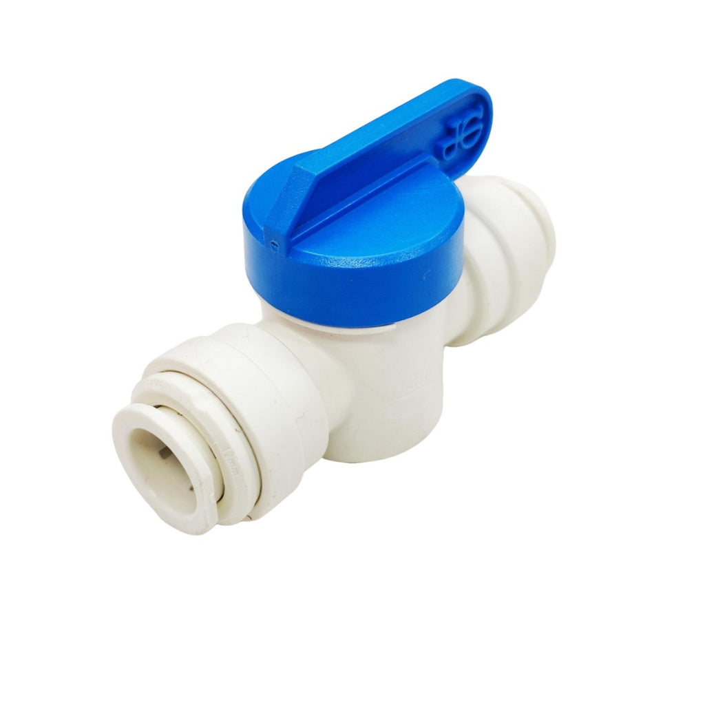 2x John Guest Stop Valve Push-fit Shut Off Valve Hydroponics Irrigation