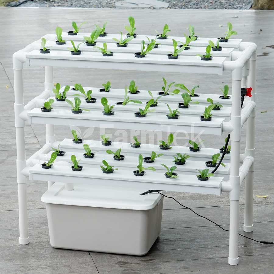 Farmtek Hydroponic NFT Kit System Multi-Level Grow Tower (HT-354)