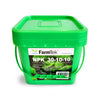 Farmtek NPK Fertilizer 30-10-10 Trace Elements Commercial Grade 100% Soluble (Nitrogen Focused) 4.5kg