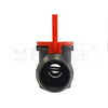 25mm Stop Valve for PE tubes hydroponics irrigation