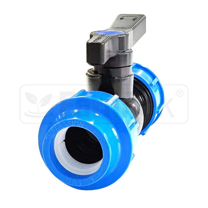 32mm Ball valve for PE tubes hydroponics irrigation