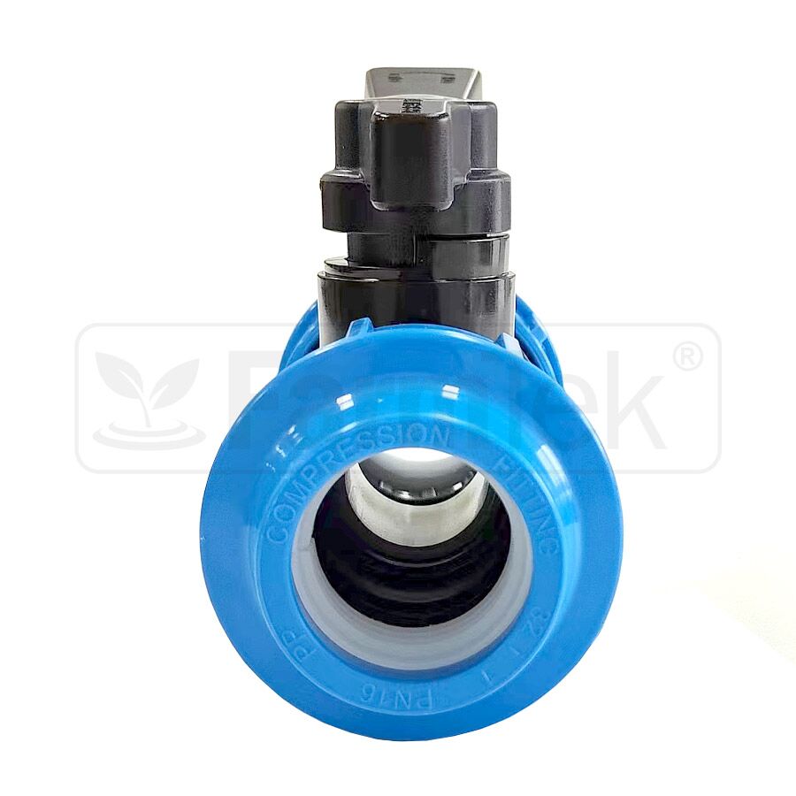 32mm Ball valve for PE tubes hydroponics irrigation