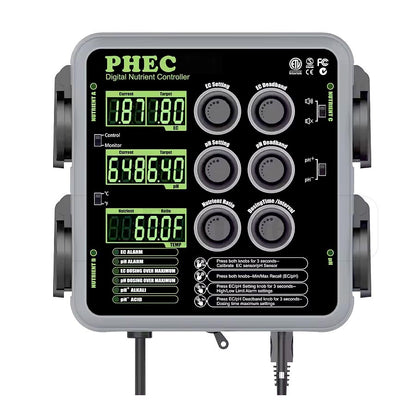 Automated PH EC Controller with Dosing Pumps Commercial Hydroponics (PHEC-B2)