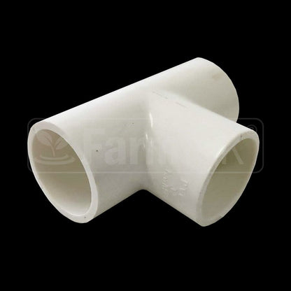 Pressure PVC T-Joint 32x3mm White