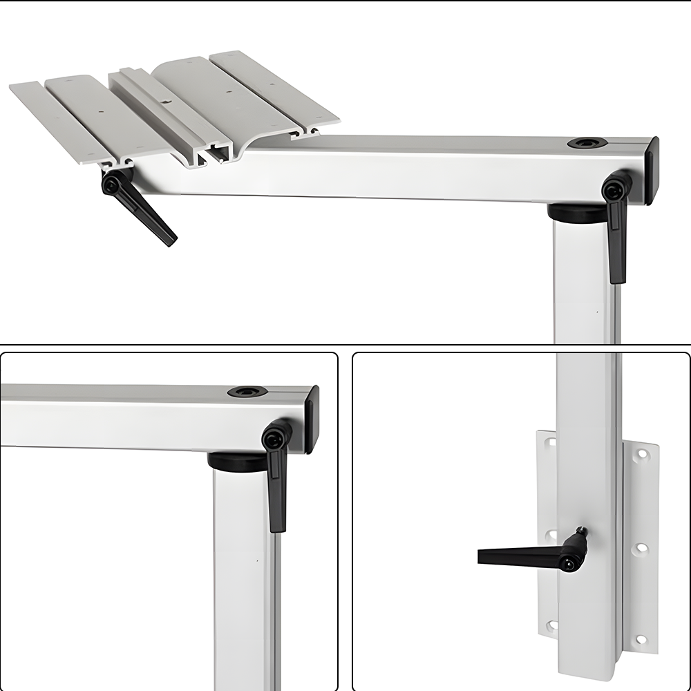 Caravan Table Leg Movable Rotatable Folding Height Camper RV YS