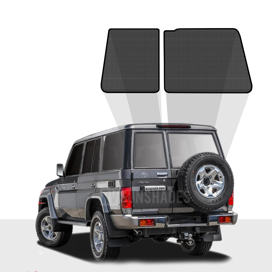LC76 Tailgate Sun Shades