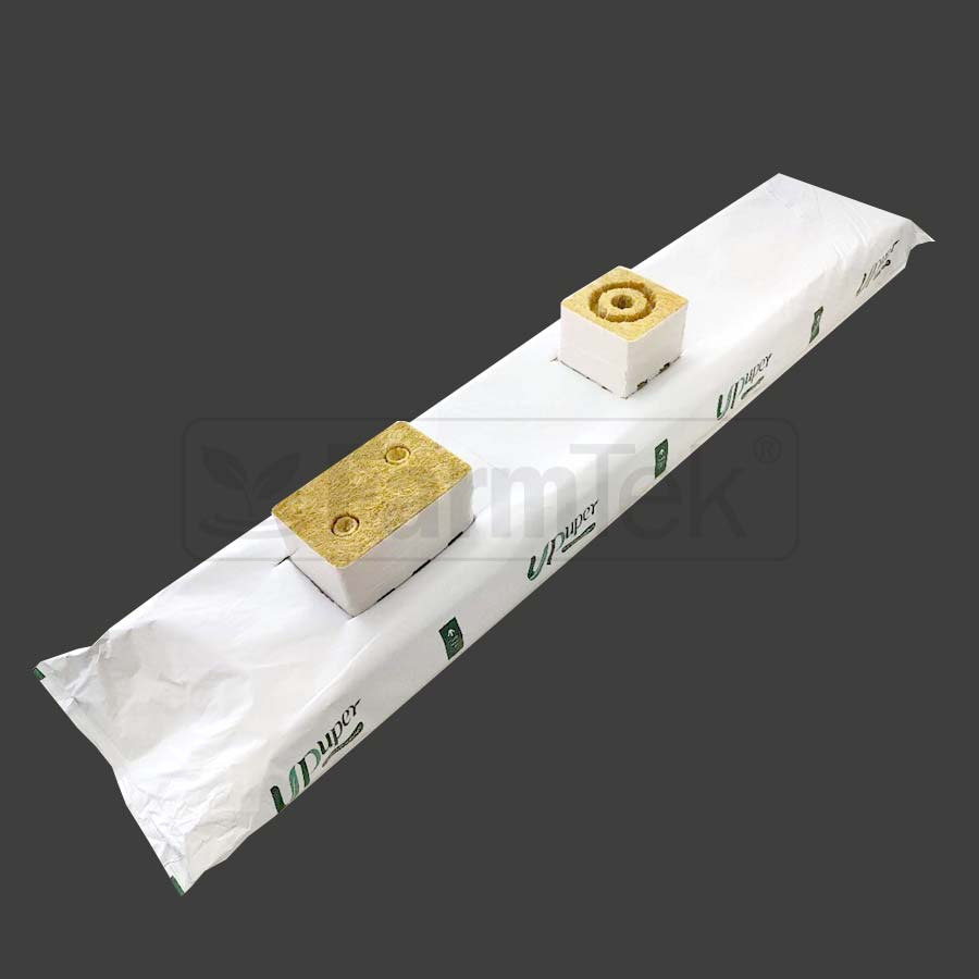 Rock Wool Slab 1000x200x75mm Hydroponics Tomato Cucumber Strawberry Grow Medium