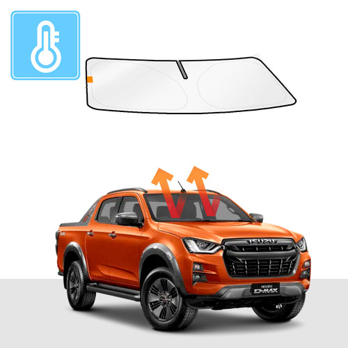 Isuzu Dmax 2019 Windshield sun shade