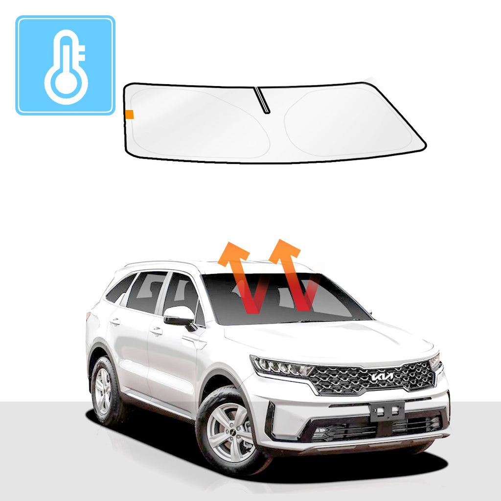 KIA Sorento Windshield Block Out Sun Shade
