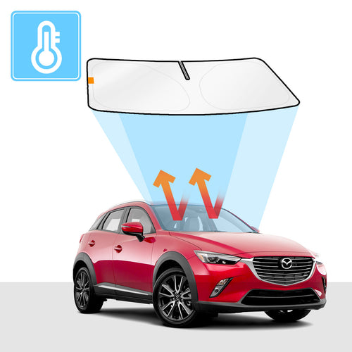 Mazda CX3 windshield sun shade