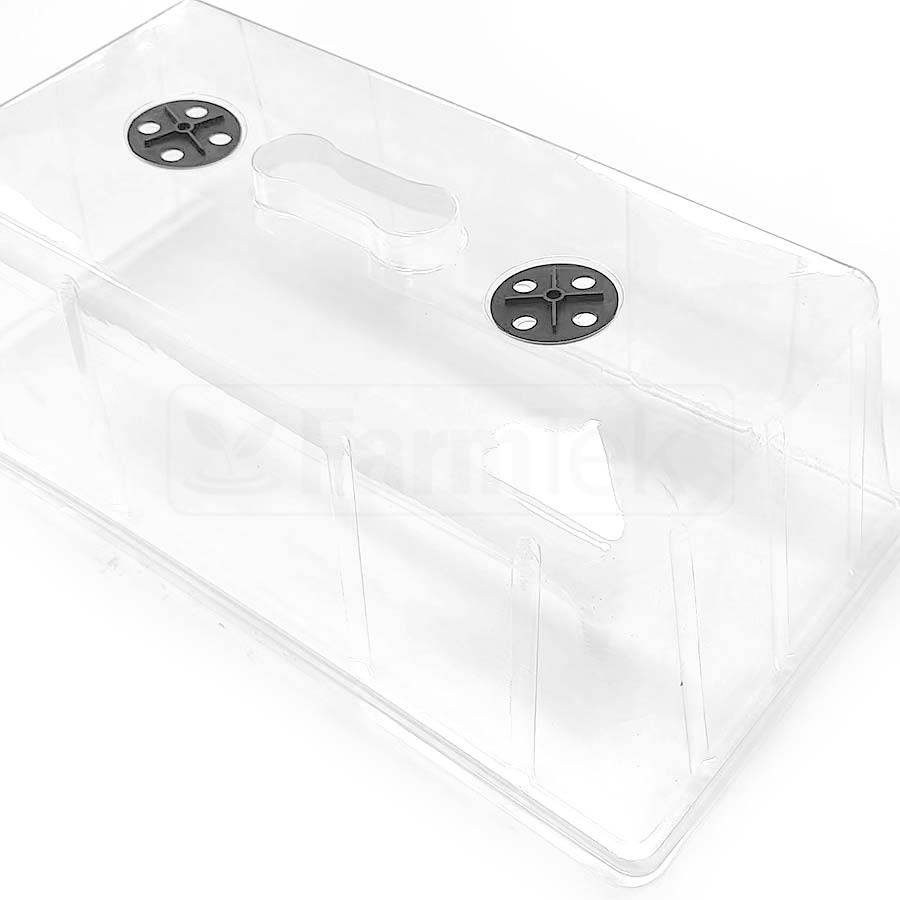 Professional Hydroponic Propagation Kit (Tray+ Dome+ 600 Rockwool Cubes)